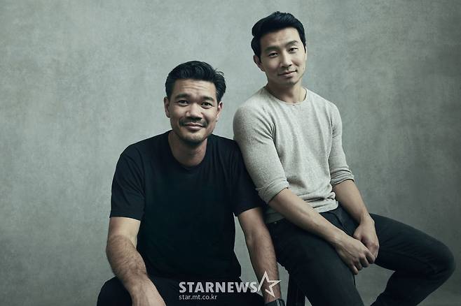 데스틴 크리튼-시무 리우 '믿고 보는 샹치'[★포토]