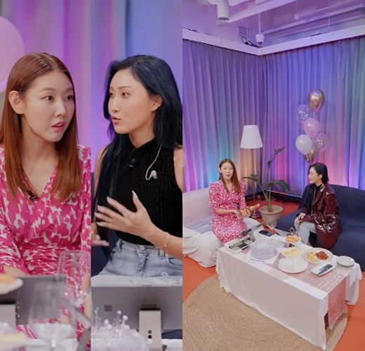 Model and broadcaster Han Hye-jin and group Mamamu Hwasa (real name Han Hye-jin) boasted the stickiness of the I Live Alone team.Hwasa appeared on Naver Now (NOW.)s Han Hye-jins Backstage, which was first broadcast on Thursday afternoon.As Han Hye-jin became a host, Hwasa, who became acquainted with MBC I Live Alone rainbow member, showed off his warm friendship with his first guest.Han Hye-jin expressed his express affection for Hwasa from the opening day, saying, What do you need introduction? Our One One baby, Ahn (Hyejin) baby.Hwasa, who appeared with an expensive Champagne as a first-room commemorative gift, said, Its like this, I buy Champagne and I dont buy anything.Its a very expensive Champagne that you have to look at when you go to a restaurant. I even bought Rose. Thank you so much. I went to the department store yesterday and picked it out, and one of the dots helped me, and I asked for the most luxurious and cool, Hwasa said, giving a glimpse of the unusual sense.Han Hye-jin praised Hwasa has always bought such a high-end Champagne, always surprising Sisters every time we gather before the Corona 19 bursts.Hwasa also praised Han Hye-jin for saying, Sister always sees the real end of what he does; nothing is a mess.Han Hye-jin also expressed his love for calling Hwasa a nickname baby as Hwasa is so sexy and wonderful, and when I see what kind of person he is when he does not have a camera, he just has a baby-like side.Hwasa also cited Han Hye-jin as the question If you have to live together for a month, who will live with Park Na-rae, Han Hye-jin?I am (Han) Hye-jin Sister, this is a difference in inclination. I am Sister (Park) when I think about the night. But I think I should continue to do something all day with Sister.Im not that style. I like to be with Sister, but it means its impossible all month. So Hye-jin Sister.Hye-jin Sister explained, Its a dere style.Who would you do if you had to blind Han Hye-jin to one of Lee Si-eon, Sunghoon, Kian84, and Henry? I am Kian84 brother to be honest.Sister and my brother look very good. In addition, Hwasa responded I can borrow it at once to the question If Lee Si-eon asks me to borrow 100 million One right now, and showed a hot loyalty.Han Hye-jin also said, I am OK, I can lend you 100 million, he said, making me guess the thick friendship of the I Live Alone team.
