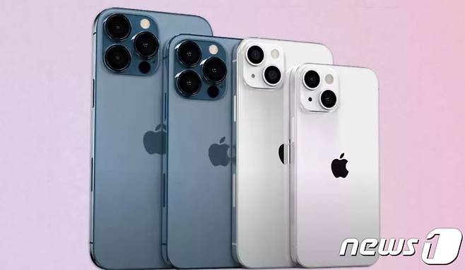 애플의 아이폰13 예상 이미지. <출처=톰스 가이드 갈무리> © 뉴스1