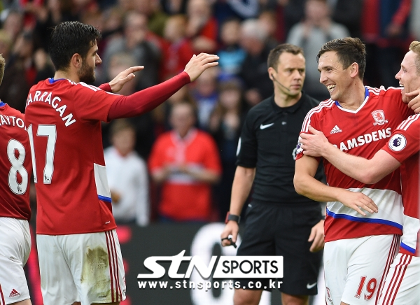 스튜어트 다우닝(우측 19번). 사진｜뉴시스/AP