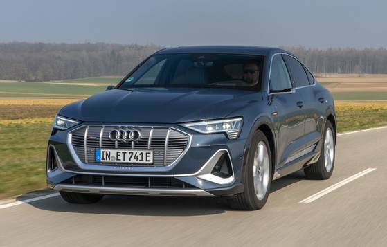 아우디 e-트론 스포트백 55 콰트로. [사진 아우디코리아]