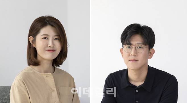 (왼쪽부터) 윤소연, 김준영 아파트멘터리 공동대표./ 아파트멘터리