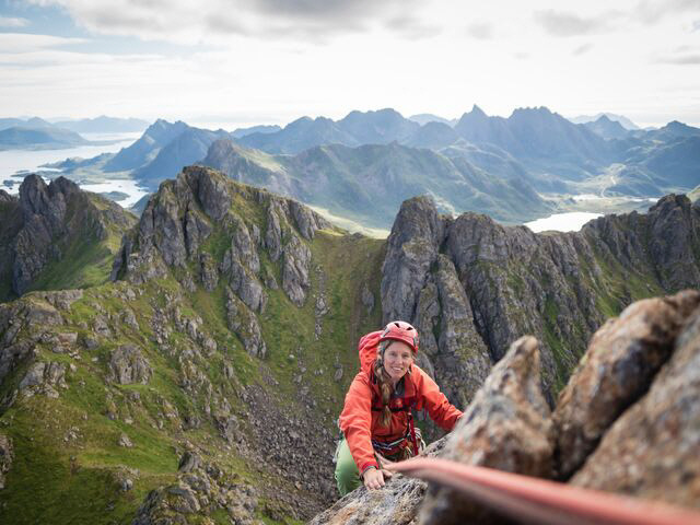 Vesteralen 등반, 사진: Kristin Folsland Olsen, VisitNorway.com