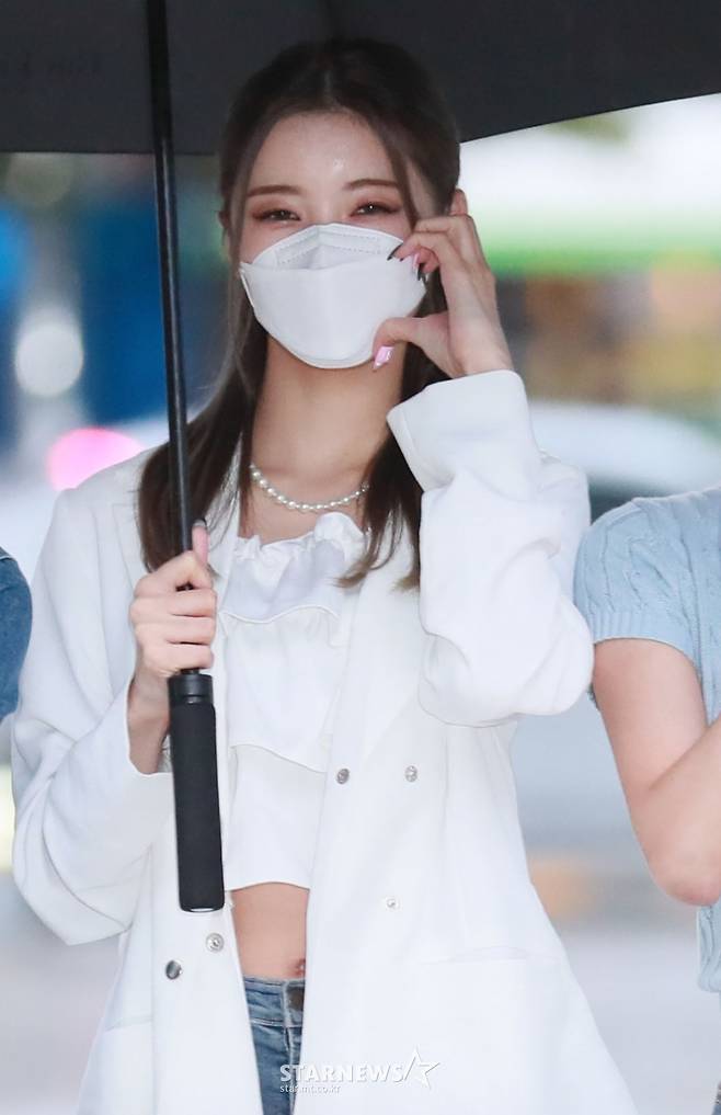 퍼플키스 유키 '깜찍한 볼하트'[★포토]