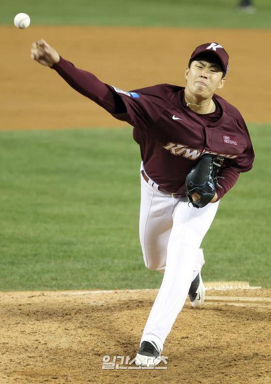 키움 히어로즈 김선기. 잠실=정시종 기자 jung.sichong@joongang.co.kr