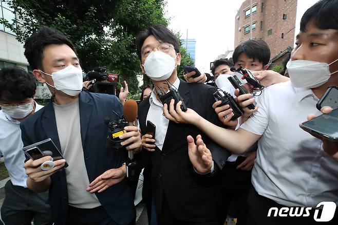 청탁금지법 위반 혐의를 받는 이동훈 전 조선일보 논설위원. © News1 조태형 기자