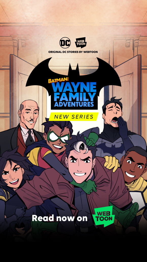 네이버웹툰이 DC코믹스와 첫 협업 작품으로 '배트맨' 시리즈를 선보인다. /네이버웹툰 제공