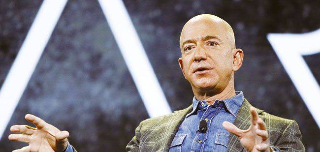 제프 베이조스 아마존 창업자. /AP연합