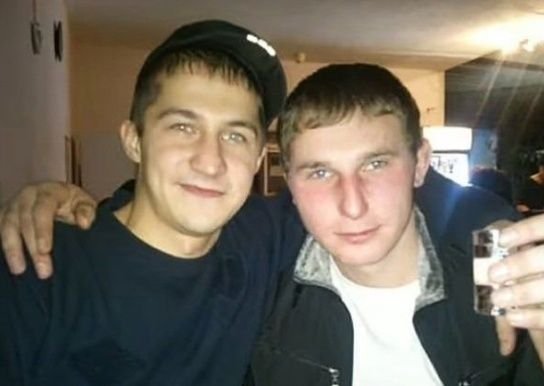 친구 딸을 성폭한 후 친구에게 살해된 올레그 스비리도프(왼쪽)와 그를 살해한 비야체슬라프(오른)쪽). 사진=fnDB