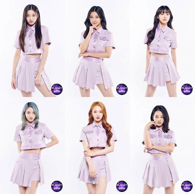 ▲ '걸스플래닛999' 강예서, 김다연, 서영은, 에자키 히카루, 푸야닝, 수루이치(왼쪽 위부터 시계방향으로). 제공ㅣ엠넷