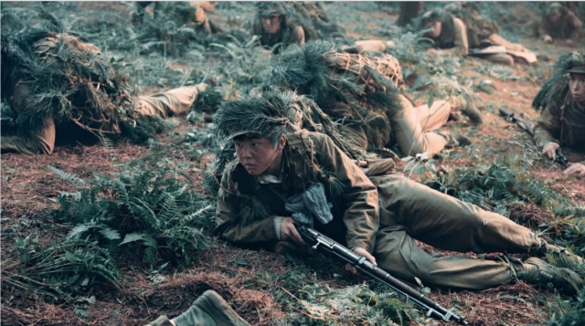 중공군의 한국전쟁 개입을 미화한 중국 영화 ‘1953 금성 대전투’ 스틸컷.