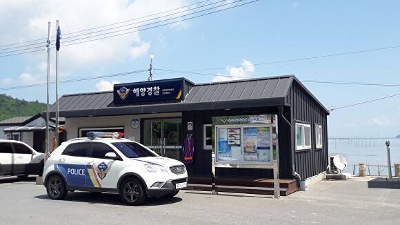 암태도의 해양치안을 담당하는 신안파출소 [사진=서해해경청]