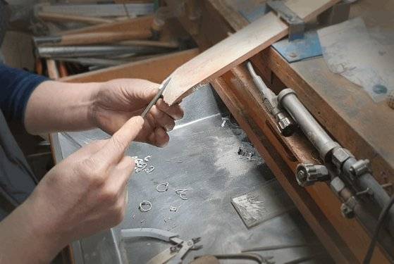 주얼리를 제작하는 모습. [사진 스튜디오오후]