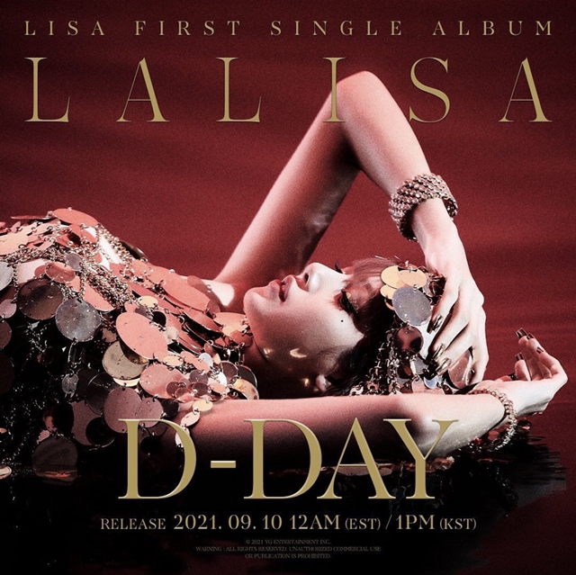 블랙핑크 리사의 솔로 데뷔곡 '라리사'(LALISA)의 뮤직비디오가 공개 이틀 만에 유튜브에서 조회수 1억 건을 돌파했다./사진출처=블랙핑크 리사 공식 인스타그램
