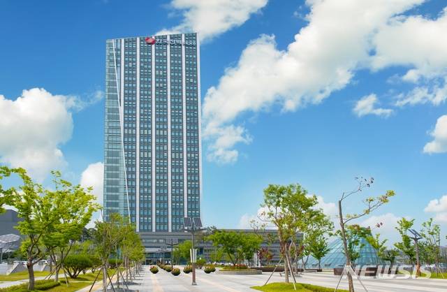 [세종=뉴시스]한국전력 나주 본사 사옥. (사진=한국전력 제공)