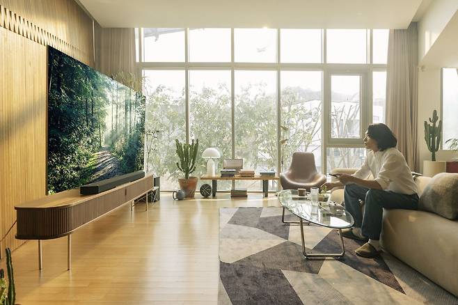 삼성전자의 미니LED TV인 네오 QLED. /삼성전자 제공