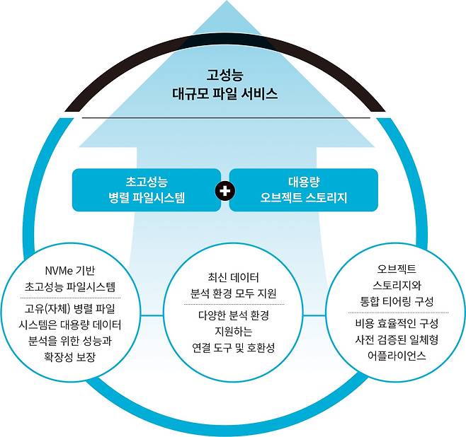 효성인포메이션시스템의 초고성능 파일 스토리지 솔루션 HCSF