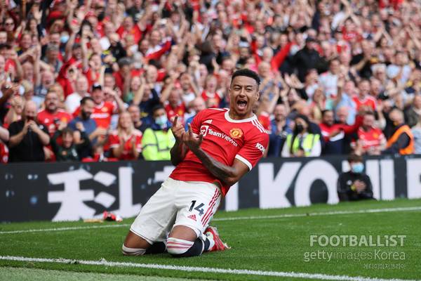 제시 린가드(맨체스터유나이티드). 게티이미지코리아