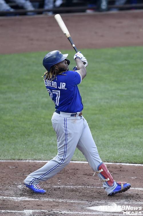 게레로 주니어가 오타니를 따라잡았다. 사진=ⓒAFPBBNews = News1