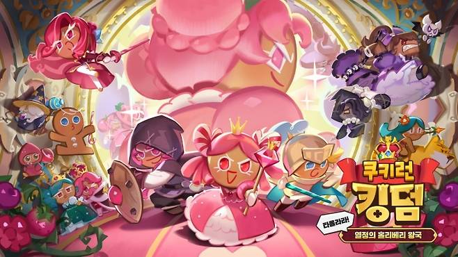 데브시스터즈의 모바일게임 '쿠키런: 킹덤'이 일본 내 앱스토어 게임 인기 순위에서 1위를 기록했다. /사진제공=데브시스터즈