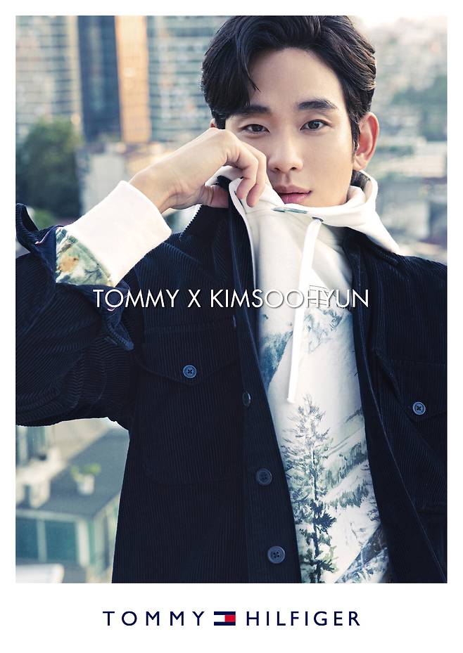 현대백화점그룹 계열 패션전문기업 한섬은 '타미힐피거'가 올 가을 남성 컬렉션의 글로벌 앰버서더(홍보대사)로 배우 김수현을 선정했다고 13일 밝혔다./사진제공=타미힐피거