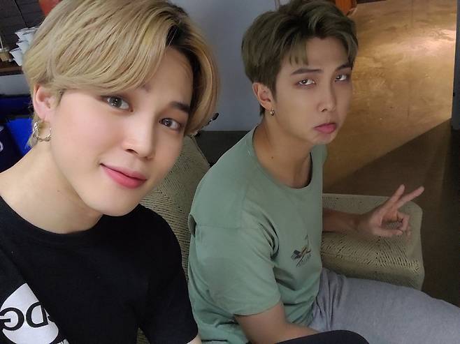 방탄소년단 지민과 RM(BTS JIMIN&RM)