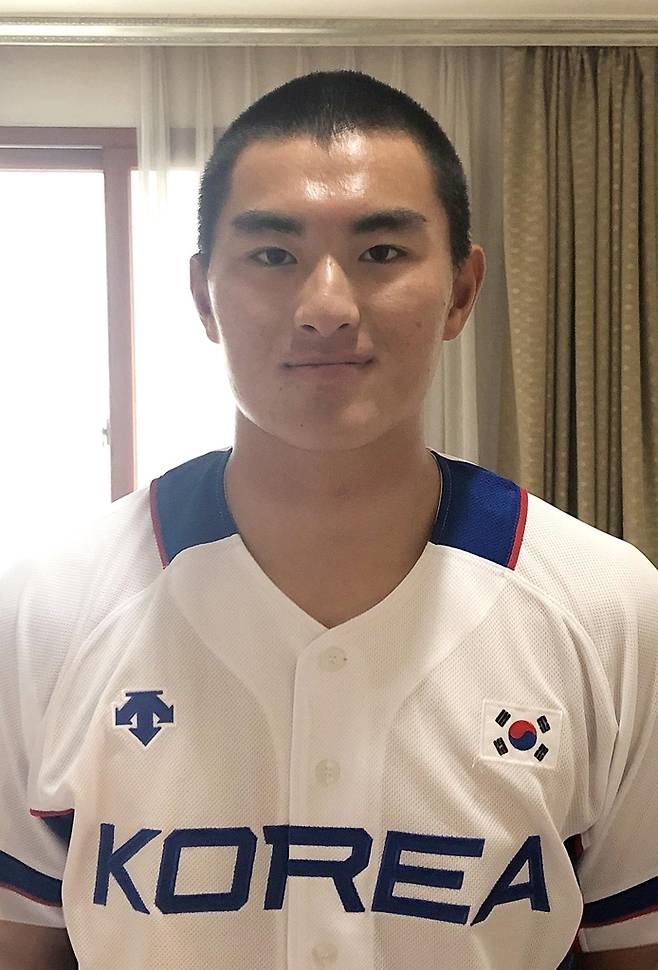 한화 이글스 지명받은 세광고 투수 박준영 13일 프로야구 2020 신인 드래프트에서 전체 1순위로 한화 이글스의 지명을 받은 세광고 투수 박준영. [한화 이글스 제공. 재배포 및 DB금지]