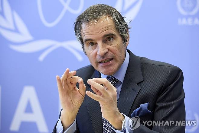 라파엘 그로시 IAEA 사무총장 [신화=연합뉴스 자료사진]