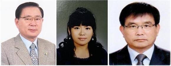 왼쪽부터 김정전 대화유.씨.피 대표, 정양옥 테라북스 대표, 이재구 세한피엔씨 대표. 문화체육관광부 제공