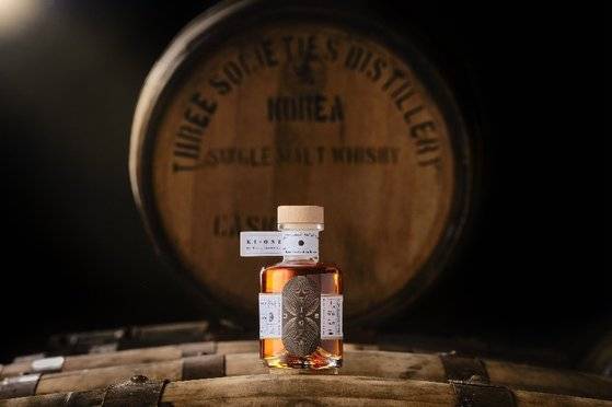 싱글몰트 위스키 ‘기원’ 호랑이 에디션. [사진 쓰리소사이어티스]