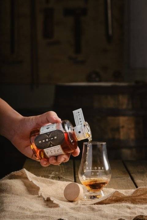 싱글몰트 위스키 ‘기원’ 호랑이 에디션. [사진 쓰리소사이어티스]