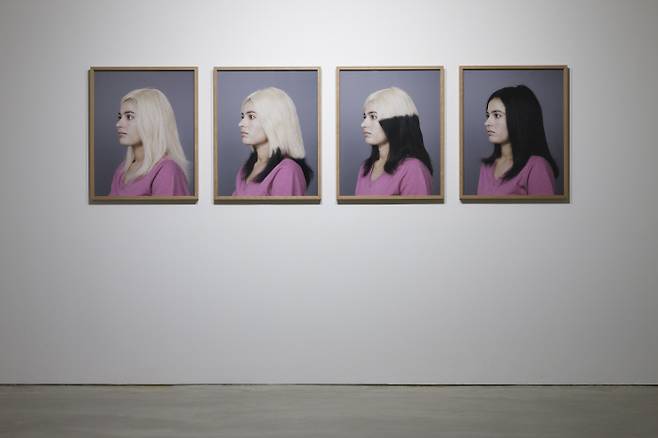 이세경, Transfer-Portraits, 2012, C-Print, 각 75x60㎝  작가 제공