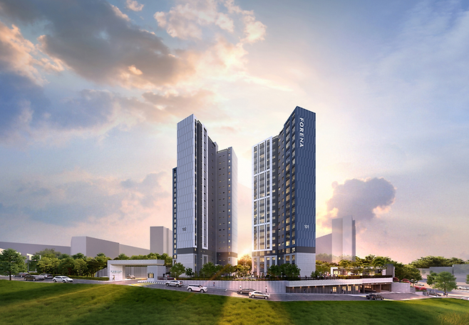 한화 포레나 수원원천 투시도 [사진 = 한화건설]