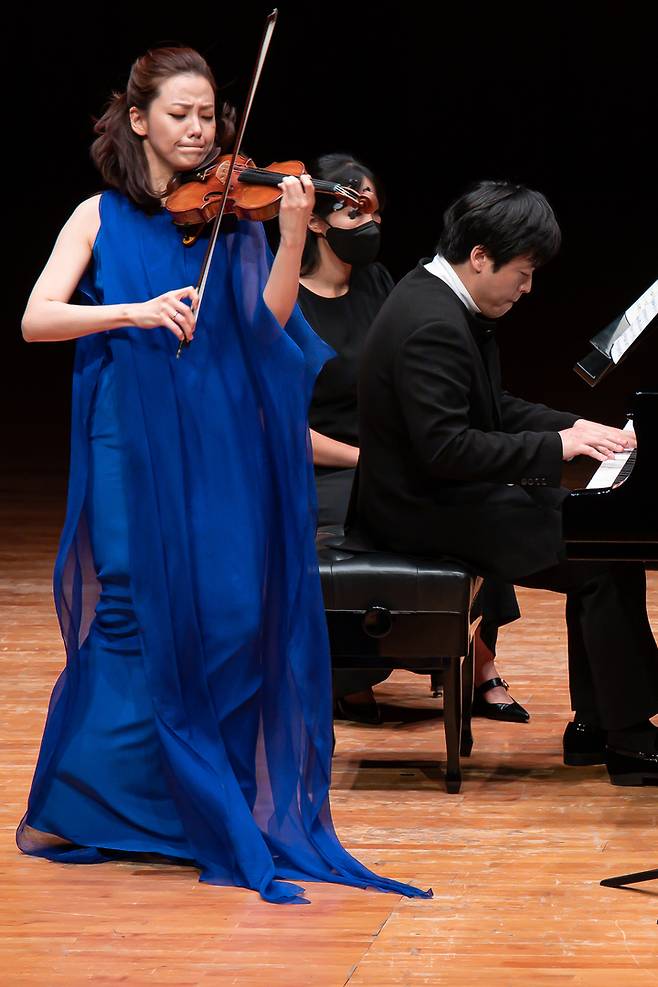 [서울=뉴시스] 클라라 주미 강, 김선욱. 2021.09.14. (사진 = 빈체로 제공) photo@newsis.com