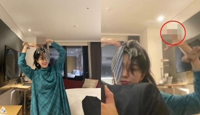 권민아가 호텔 객실 내 흡연에 해명 후 사과했다. 사진｜권민아 SNS