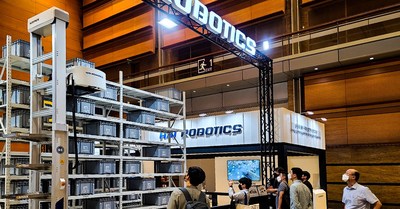 HAI ROBOTICS showcased the HAIPICK A42 autonomous case-handling robot at the Smart Factory+ Automation World 2021 in Seoul, South Korea.