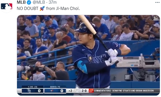 MLB 공식 SNS 캡처