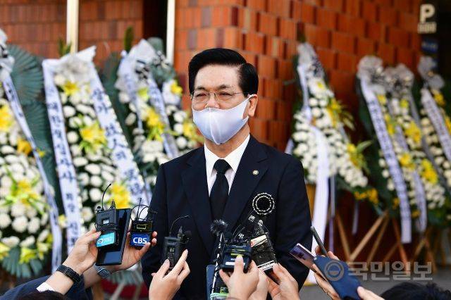 이 목사가 발언하고 있다. 최현규 기자