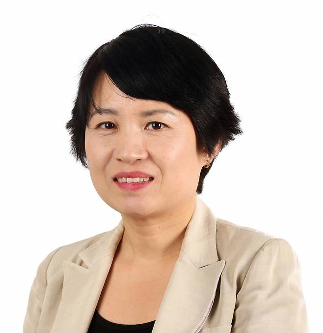 ▲15일 편집총국장에 내정된 조채희 편집총국 외국어에디터. 사진=연합뉴스 제공
