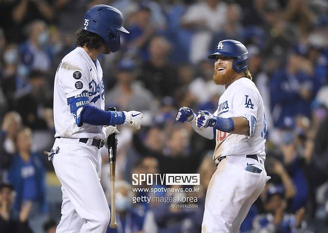 ▲ 코디 벨린저(왼쪽)-저스틴 터너.