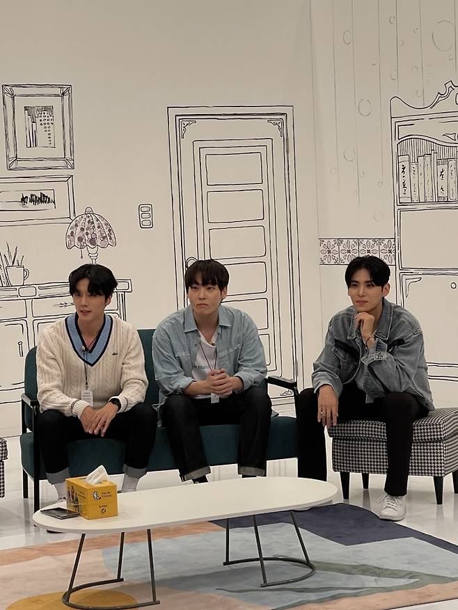 ▲ SF9 영빈, 인성, 유태양(왼쪽부터). 제공| U+아이돌라이브