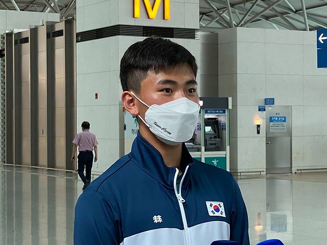 김제덕 [영종도=연합뉴스]