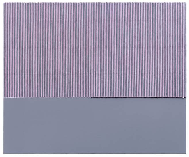 박서보 보라색 묘법 No.060910-08'.<사진제공=국제갤러리>