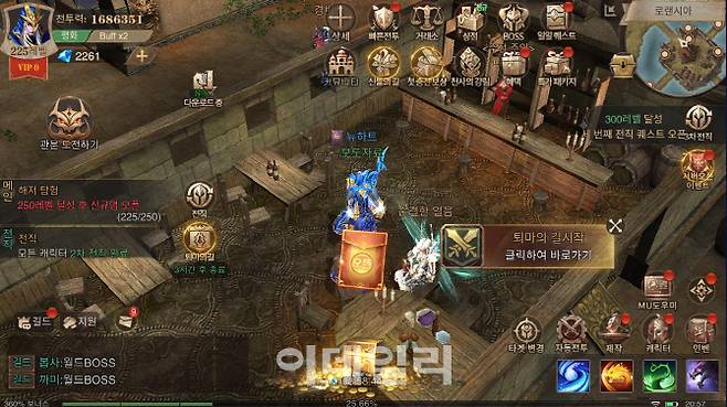 뮤 아크엔젤2 게임 화면 (사진=웹젠)