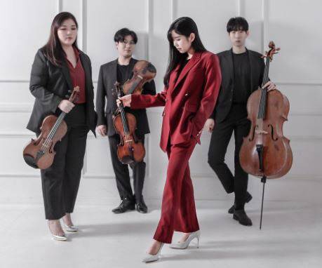 프라하 봄 국제 음악 콩쿠르 현악사중주 부문에서 1위를 차지한 아레테 스트링 콰르텟.