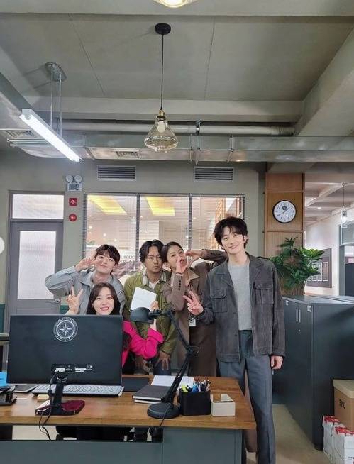 ▲ 이시영이 공개한 촬영장 모습. 출처| 이시영 인스타그램