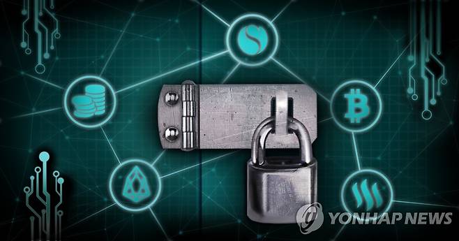 가상화폐 거래소 폐쇄 (PG) [박은주 제작] 사진합성·일러스트