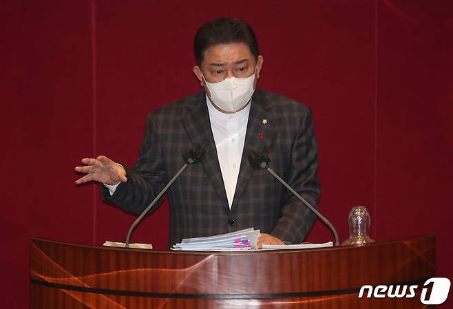 김병기 더불어민주당 의원.  2020.12.11/뉴스1 © News1 성동훈 기자