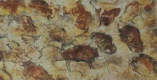 스페인 알타미라의 선사시대 동굴 벽화. 한국일보