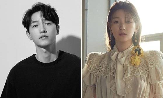 부산국제영화제(BIFF) 조직위원회는 오는 10월 6일 저녁 영화의전당에서 열리는 제26회 부산국제영화제 개막식 사회자로 배우 송중기(왼쪽)와 박소담이 확정됐다고 16일 밝혔다. [하이스토리 디앤씨·아티스트컴퍼니 제공]